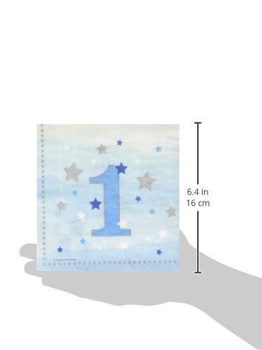 Creative Converting One Little Star Girl Twinkle Luncheon Napkins - 16 Count Party Napkins