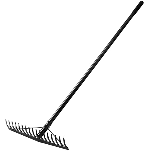 5.4FT Heavy Duty Garden Lawn Rake