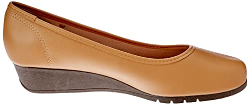 Tamanco Salto, Moleca, Feminino, Tan
