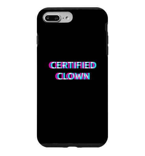 Certified Clown Clowncore Aesthetic Weirdcore 2000s Alt �X�}�z�P�[�X iPhone 7 Plus/8 Plus �p