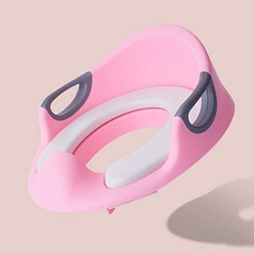 WHZ Toilet Training Children Seat Cover Baby Kids Infant Potty Pedestal Cushion Pad Ring for Baby Care(Blue) (Color : Pink)