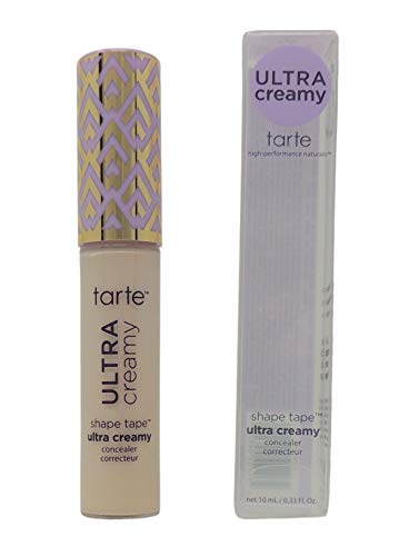 Tarte Cosmetics Shape Tape Ultra Creamy Concealer | Fair Neutral 12N NEW 2021 Formula Best Corrector Makeup Under Eye Brighter, Smoother Skin Matte Finish Nourishing & Gentle 0.33 Ounce (Pack of 1) - Image 4