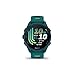 Garmin Forerunner® 170 Music, GPS Running Smartwatch, Advanced Training Metrics and Recovery Insights Plus Music Storage, Teal Green with Teal Green/Citron Band