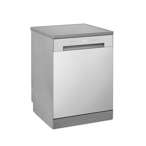 LG DF030FL - Lavavajillas 60 cm, 13 cubiertos, cuba de acero, Serie 100, Eficiencia E, Inox Antihuellas