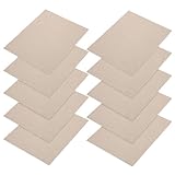TOPPERFUN 10 Stück Mikrowellen Ersatzteile Glimmerplatte 104X85mm Hitzebeständig Feuerfest Elektrische Isolierplatte für Universelle Mikrowellenreparatur