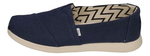 Image of TOMS Women's Alpargata Plus Slip On Espadrille, Textile Upper, Relaxed Fit, CloudBound Insole, Stretchy Easy On and Off