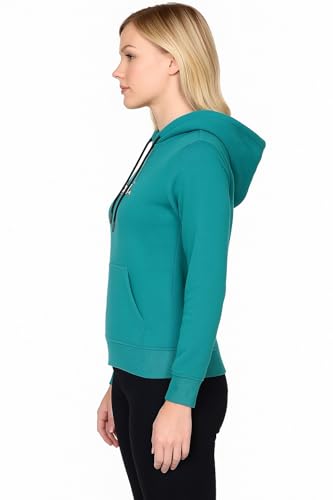 Image of Raves Womens Stylish Printed Hoodie | Trendy Cotton Fleece Hooded Sweatshirt for Women & Girls | Full Sleeve Winter Wear Pullover