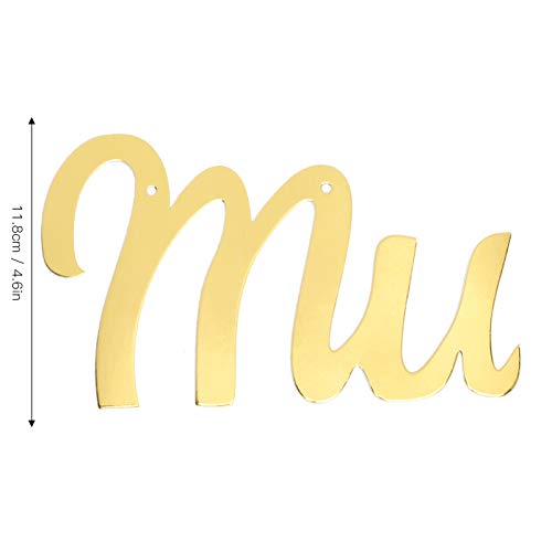 Ramadan Mubarak Banner, Gouden Letters Opknoping Banners Eid Festival Party Decoratie voor Mantel Haard Muur… - Image 6