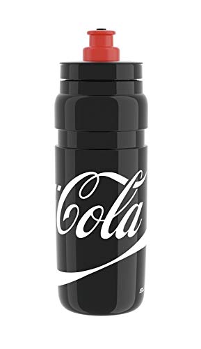 ELITE Fly Coca Cola Water Bottle Black, Insulated Cycling Bottle with Thermal Protection, Lightweight & BPA-Free, 750ml