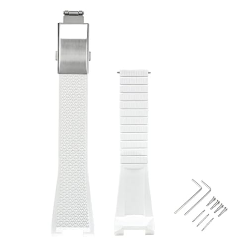 NCSAJCNX Casio GST-W300 GST-B100 S100 110 120X|[ctH[fBOobNΉt̃VRXgbvAlWtvoȟp(White-silver)