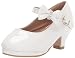 OLIVIA K Girls Bow Mary Jane Kitten Heel Pumps (Toddler/Little Girl)