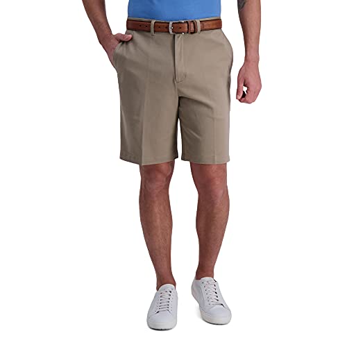 Image of Haggar Men's Classic Fit Flat Front Short