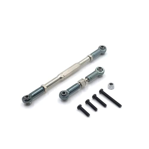 RC�J�[�p�[�c For WPL C14 C24 B14 B24 B16 B36 ���������߉\�X�e�A�����O�����N�����p�T�[�{�����N���b�h�X�e�A�����O�����P�[�W RC �J�[�A�b�v�O���[�h�p�[�c(Gray)