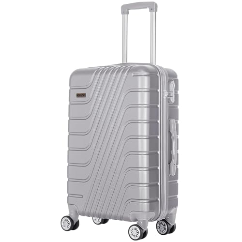 ARTREE Maletas de Viaje Medianas,Maleta de ABS 66x45x28cm,Trolley Rígido Ligero Maletas de Viaje con 4 Ruedas Dobles Giratorias 360º y Candado TSA,Maleta de Viaje Rígidaa Giratoria