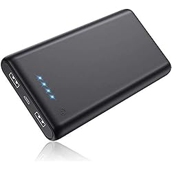 Venta De Baterías Para Computadoras Portátiles Pxwaxpy Batería Externa para Móvil 26800mAh, 【Nueva Version Alta Capacidad】 Power Bank Pantalla LED con 2 Puertos USB de Alta Velocidad Cargador Portátil para Smartphone, Tableta PC, etc