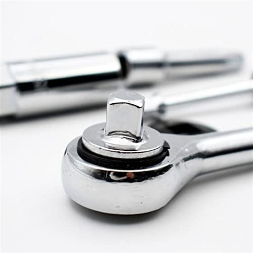 Professioneller Werkzeugkoffer Koffer Hülse Werkzeugset 21-teiliges Set 6,3 mm Serie Multifunktions Lange Ratsche… – Bild 4