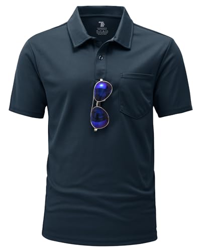 YSENTO Herren Poloshirts Kurzarm Polohemd T Shirts Golf Polo Slim Fit...