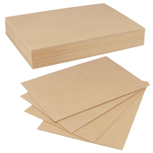 Plaques de bois MDF A4 pour gravure laser et panneau de modélisme en bois - 2