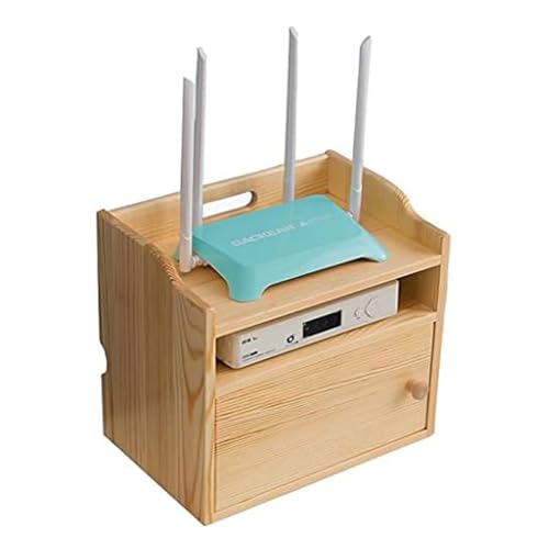 Boîte de rangement pour routeur et câbles : la solution pour éliminer le désordre du décodeur.