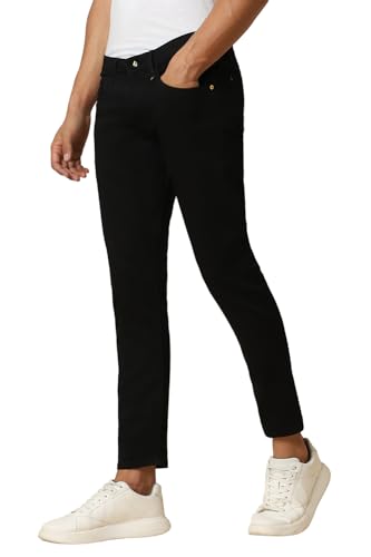 Image of Allen Solly Men's Mid Rise Slim Fit Jeans