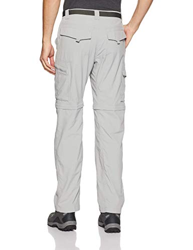 Image of Columbia Men's Silver Ridge Big & Tall Convertible Pants, Columbia Grey, 44x30