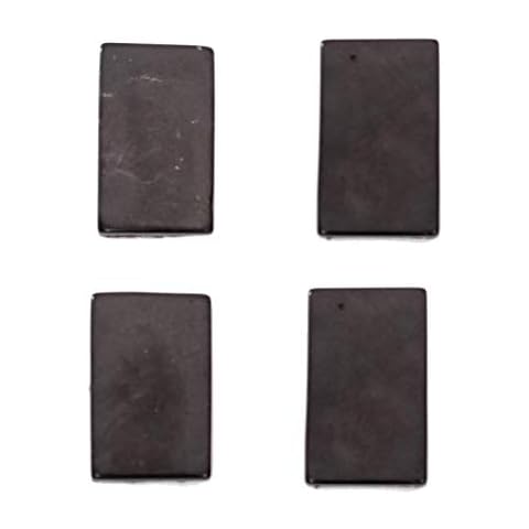 Shungite Sticker for Cell Phone - Set of 4 pcs - from Authentic Stones Type II Cover