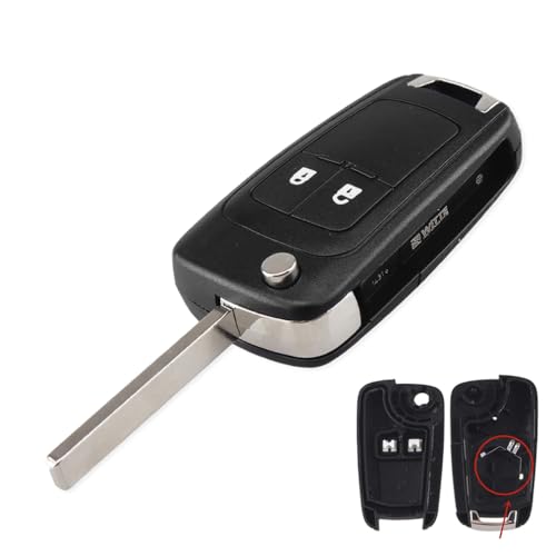 2 Buttons Vauxhall Key Fob Replacement for Ope-l Vauxhall Insignia Meriva Zafira Movano Mokka Adam Cascada Corsa Karl Key Casing Shell Astra Key Fob Cover