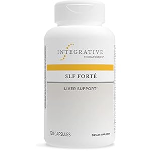Integrative Therapeutics SLF Forte – Gallbladder and Liver Support* – Milk Thistle, Vitamin C, Artichoke Extract, Turmeric, Choline & Dandelion Root – Gluten Free – Dairy Free – Vegan – 120 Capsules