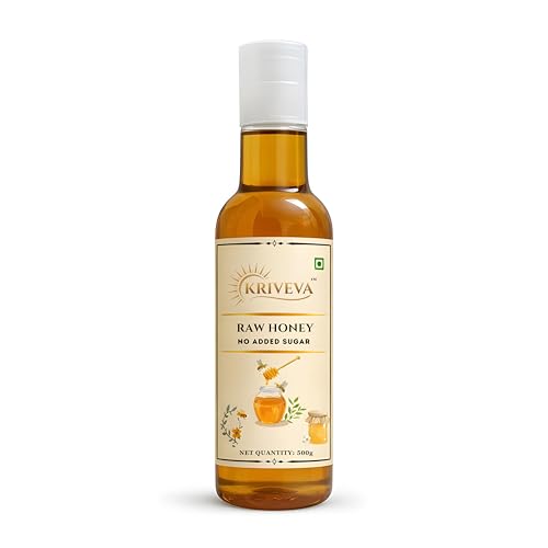 Image of KRIVEVA Premium Raw Honey - 500g | NMR Tested | Unheated & Unprocessed | No Added Sugar | No Preservatives