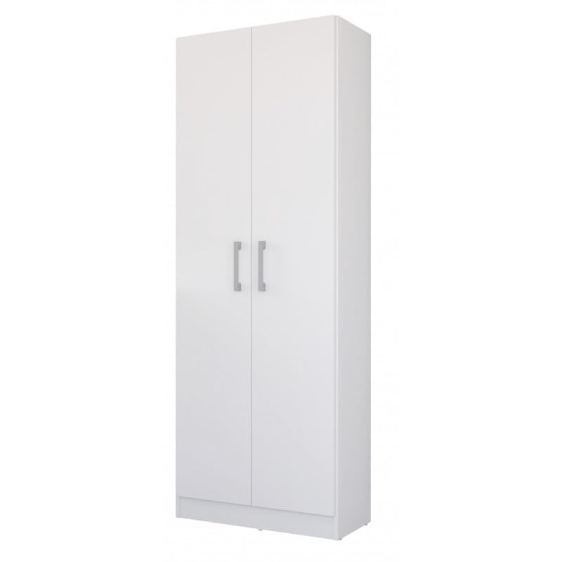 KITS PARANA Armoire de Buanderie et Cellier Blanche 5 Niches L 61 H 170 P 31.8 cm