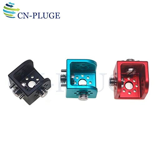Image of 3 /8 Triangle Square Extension for ARRI RED For SONY Camera Monitor, Link Video Monitor Teradek Vaxis Image Transfer - (Color: Dark Grey)
