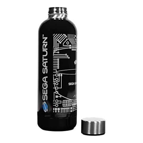 Numskull SEGA Saturn Stainless Steel Waterbottle Cover