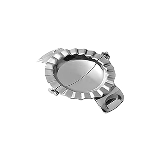JECOMPRIS Stainless Steel Dumpling Maker Tool Creative Dough Press Mold for Making Dumplings Ravioli Empanadas Small Kitchen Accessory for Home Restaurant Use
