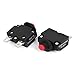 New Lon0167 AC125V/250V 12A Featured 10mm Thread NC Reliable Efficacy Circuit Breaker Overload Protector 2Pcs(id:c9d 5b a8 e7d)