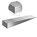 8PCS Metal Wedge Shims Triangle Flange Wedge Steel Wedges for Welding Silver Metal Flange Wedge Pipe Fitting Welding Tool 4 x 0.8 x 0.5 inch Steel Wedge Set