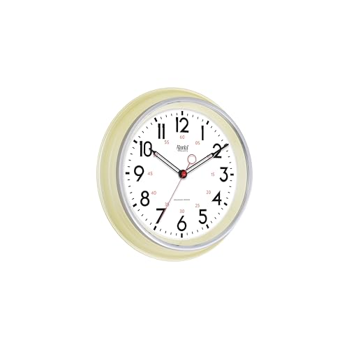 Image of Ajanta Home Decor Clock 15 Inch (370mm) Mehendi Green | Luxury Silent Sweep Wall Clock | Stylish Modern Design | Model 7087