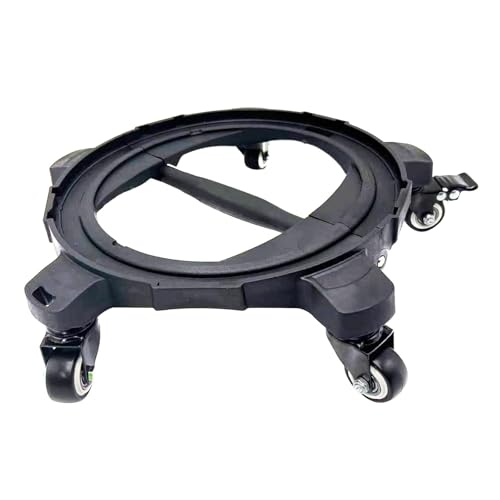 Vsenkes 折りたたみ式洗車バケツ台車 5つのロールキャスター付き プレミアムバケツスタンドアクセサリー 多機能ポータブルキャスター付きプラントスタンド