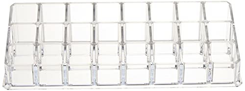 Porta Batom e Organizador de Maquiagem de 24 Lugares