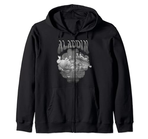 Sweat Aladdin Disney zippé idéal pour vos moments de détente