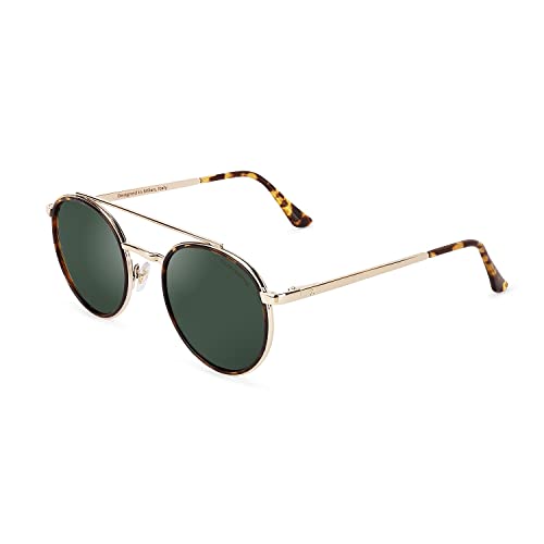 Gafas de sol de acero inoxidable CLANDESTINE Pure con acabado minimalista