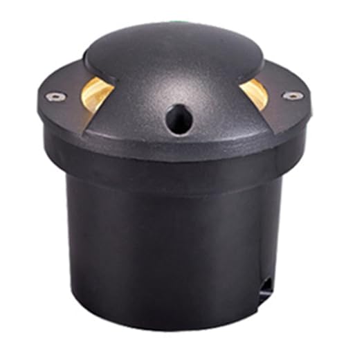Eighosee Empotrable para Exteriores de 2 Lados, 3 W, para Suelo, Iluminación Paisajística, Impermeable, LED, para Jardín, CA 85-265 V