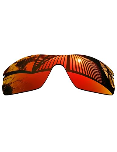 Verres de rechange Oakley Radar Pitch Mycouag rouge feu polarisé taille unique pour homme