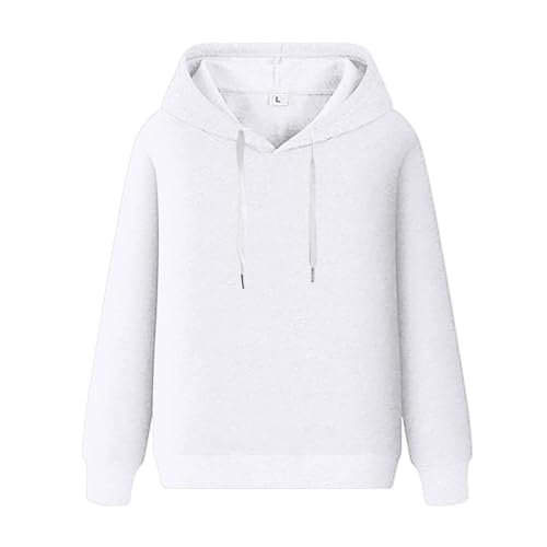 Mens Hoodie Long Sleeve Casual Pullover Hooded Sweatshirt Warm Fleece Pullover Loose Fit Sweatshirts for Everyday Wear3