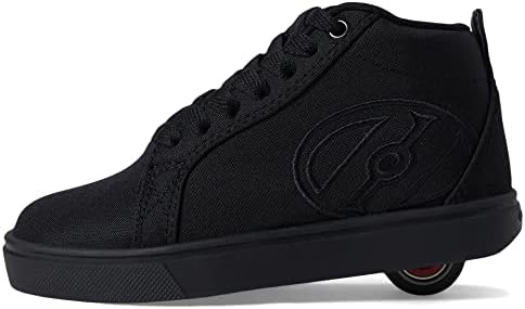 HEELYS Racer 20 Mid (Little Kid/Big Kid/Adult) Black 2 Little Kid M