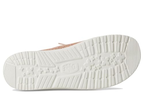 HEYDUDE Womens Wendy Disco Sequin Blush 7 Medium - image 3