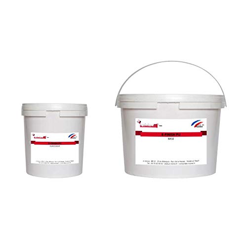Peinture de sol polyuréthane beige RAL 1000 pour garage 4L