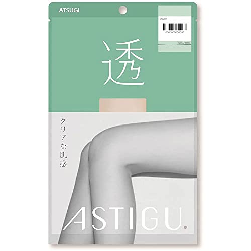 Atsugi Astigu Stocking Sukeru Air Touch Size M - 378 Baby Beige (Harajuku Culture Pack)