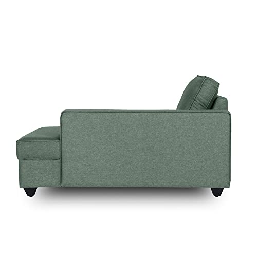 Image of Wakefit Sofa Set | 3 Year Warranty | Sofa 2 Seater, 2 Seater Sofa for Living Room, Wooden Sofa Set, Couch Sofa for Living Room, Sofa for Living Room - Napper(Omega : Green)