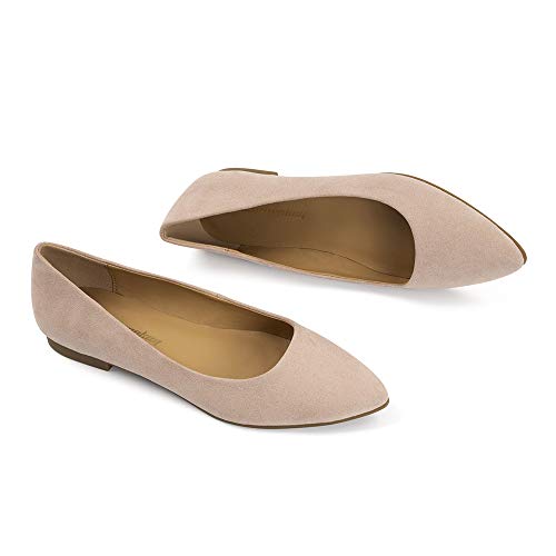 Image of FUNKYMONKEY Women's Classic Ballet Flats Casual Comfort Slip On Flats Shoes