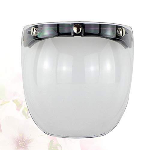 CLISPEED Capacetes Viseira Moto Viseira Viseira de Futebol Capacetes de Substituição Viseira para Di